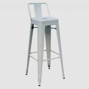 Dink - Modern White Metal Counter Stool (Set of 2)