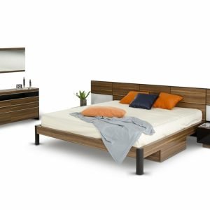 Eastern King Modrest Rondo Modern Eastern King Bedroom Set