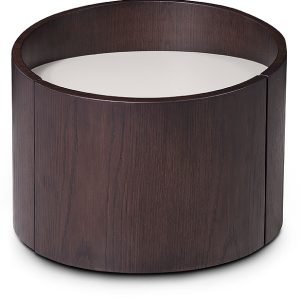 Modrest Geneva - Modern Brown Oak Nightstand