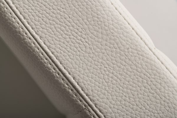 Modrest Craig Modern White Bonded Leather Office Chair - Image 2
