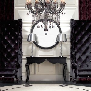 Baron Transitional High Lobby Chair