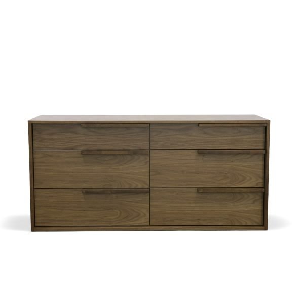Modrest Amberlie - Modern Walnut Dresser - Image 4