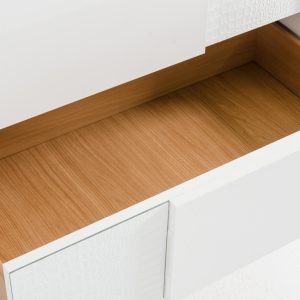 Modrest Monza Italian Modern White Chest