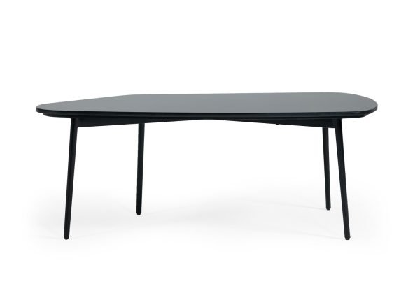 Modrest Andros - Black Marble + Black Metal Coffee Table - Image 3