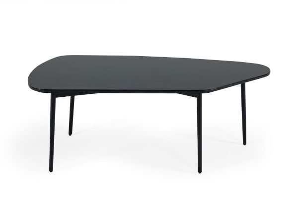 Modrest Andros - Black Marble + Black Metal Coffee Table - Image 2