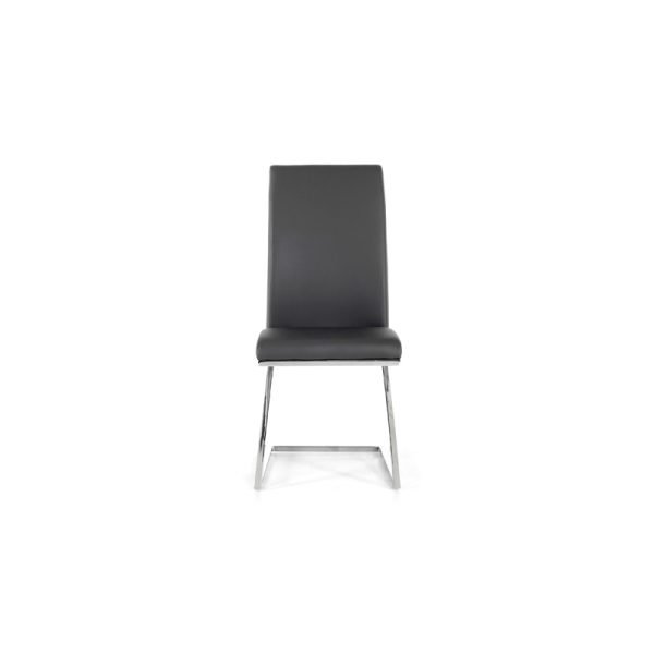 Angora - Modern Grey Dining Chair (Set of 2) - Image 3
