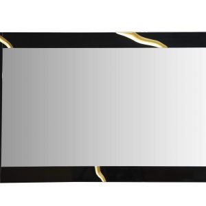 Modrest Aspen - Modern Black Large Mirror