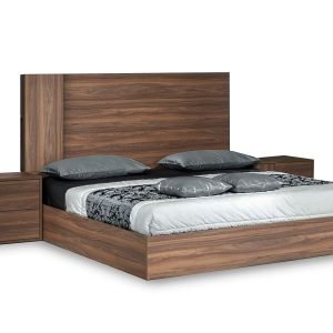 Nova Domus Asus - Italian Modern Walnut Bedroom Set