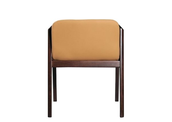 Modrest Avrum - Modern Camel Eco-Leather Dining Chair (Set of 2) - Image 4