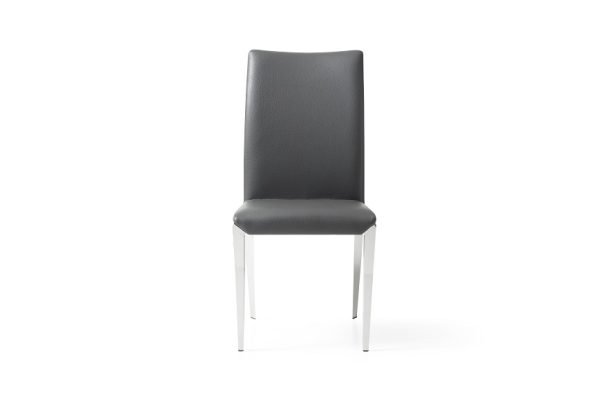 Modrest Taryn - Modern Dark Grey Dining Chair (Set of 2) - Image 2