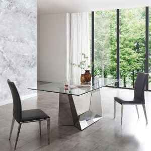 Modrest Taryn - Modern Dark Grey Dining Chair (Set of 2)