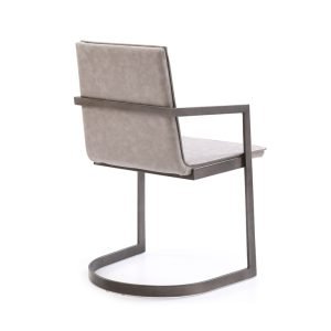 Jago - Modern White Wash Grey Dining Chair