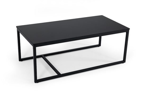 Modrest Baca - Black Marble + Metal Coffee Table