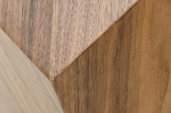 Modrest Rackham Mid-Century Walnut Round Dining Table - Image 2