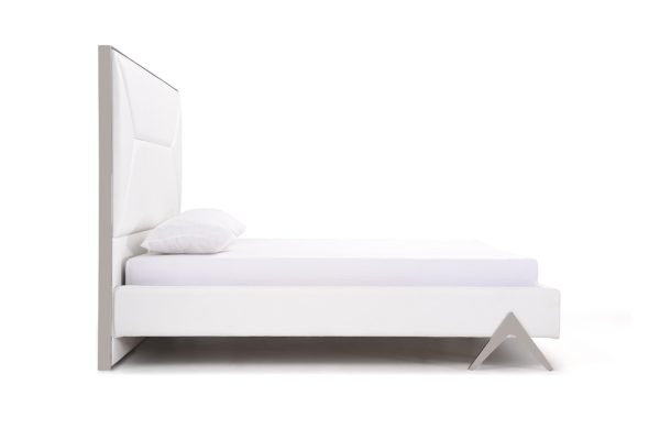 Modrest Candid Modern White Bed