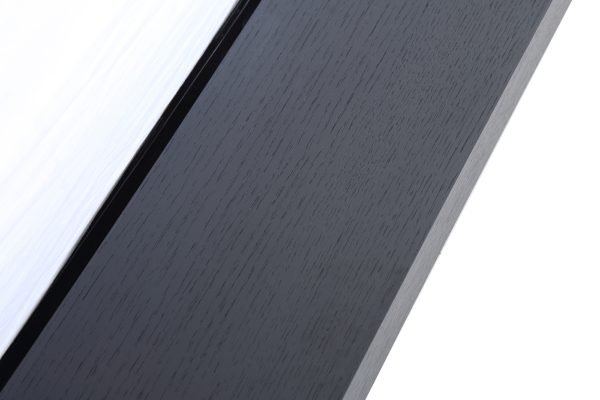 Modrest Opal Modern Wenge & Grey Platform Bed - Image 5