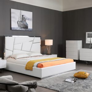 Modrest Chrysler Modern White Dresser