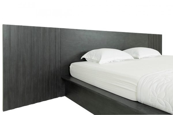 Modrest Manchester- Contemporary Dark Grey Bedroom Set - Image 4