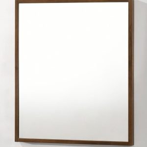 Nova Domus Berlin - Modern Walnut Mirror