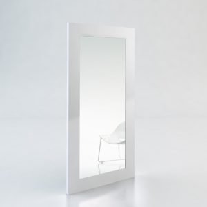 Modrest Beth - Modern White Floor Mirror