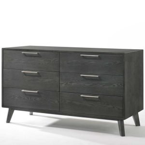 Nova Domus Soria Modern Grey Wash Bedroom Set