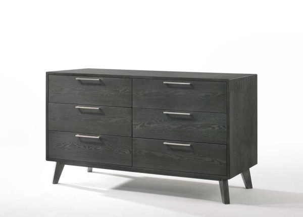 Nova Domus Soria Modern Grey Wash Bedroom Set