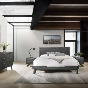 Nova Domus Soria Modern Grey Wash Mirror