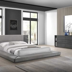 Nova Domus California King Jagger Modern Grey Bedroom Set