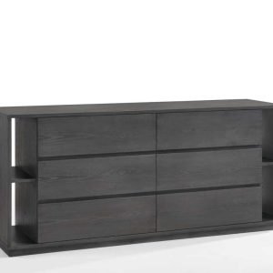 Nova Domus Jagger Modern Grey Bedroom Set