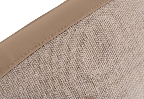 Modrest Brittany - Modern Beige Fabric Bed - Image 5