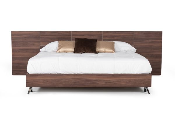 Nova Domus Brooklyn Italian Modern Walnut Bed - Image 5