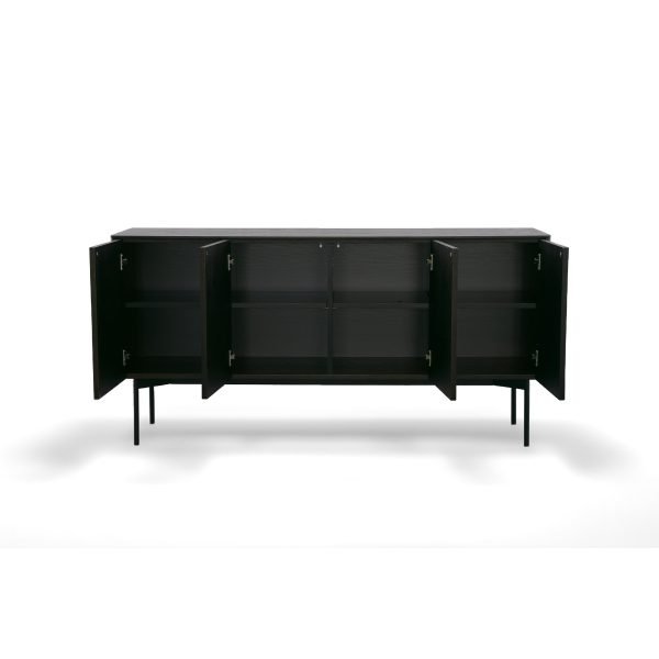 Modrest Calhoun - Modern Smoked Ash Buffet - Image 3