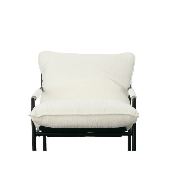 Modrest Calumet - Modern White Accent Chair - Image 5