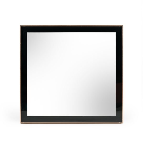 Nova Domus Cartier Modern Black & Rosegold Mirror - Image 2