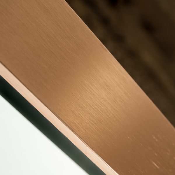 Nova Domus Cartier Modern Black & Rosegold Mirror - Image 3
