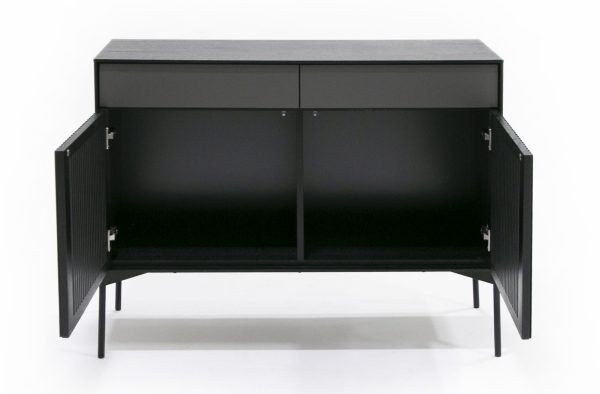 Modrest - Casper Modern Mid Century Black Oak Buffet - Image 5