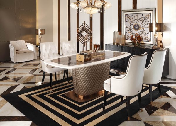 A&X Larissa Modern Cream Dining Chair - Image 3