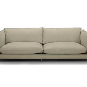 Divani Casa Harvest - Modern Taupe Full Leather Sofa