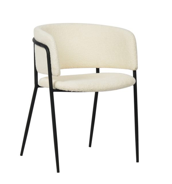 Modrest Chilton - Modern Off White Dining Chair Set of 2