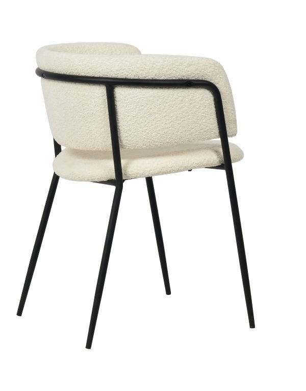Modrest Chilton - Modern Off White Dining Chair Set of 2 - Image 5