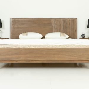 Modrest Claire - Contemporary Walnut Bed