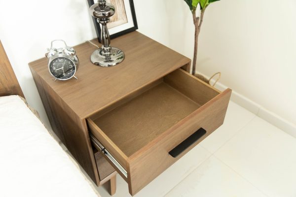 Modrest Claire - Contemporary Walnut NIghtstand - Image 4