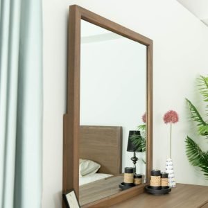 Modrest Claire - Contemporary Walnut Mirror
