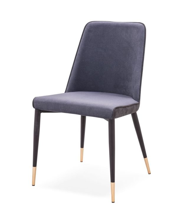 Modrest Clyburn - Modern Dark Grey Dining Chair (Set of 2)