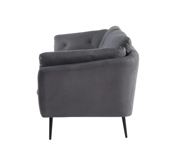 Divani Casa Cody - Modern Grey Fabric Sofa - Image 3