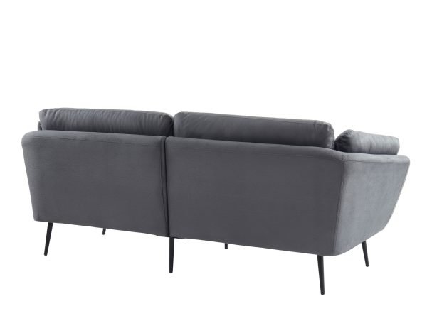 Divani Casa Cody - Modern Grey Fabric Sofa - Image 4
