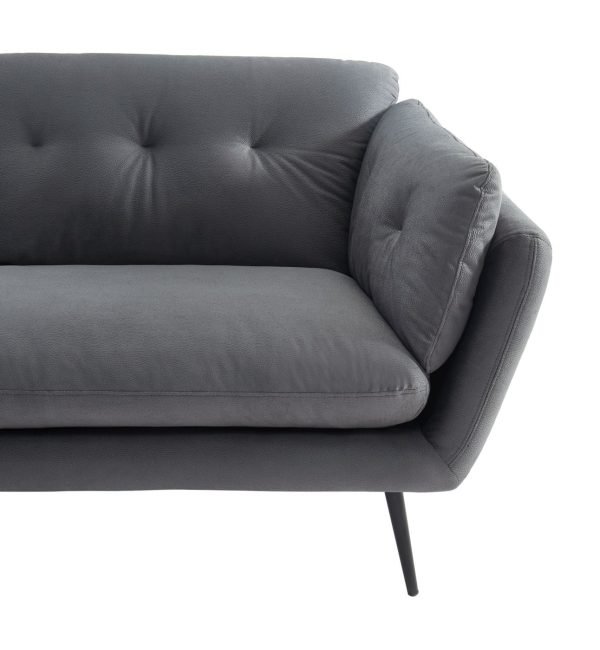 Divani Casa Cody - Modern Grey Fabric Sofa - Image 5