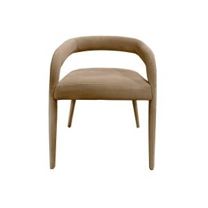 Modrest Mundra - Modern Beige Fabric Dining Chair
