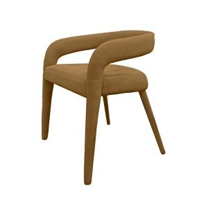 Modrest Mundra - Modern Tan Fabric Dining Chair
