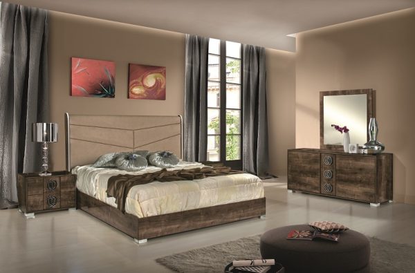 Queen Modrest Athen Italian Modern Queen Bedroom Set - Image 2